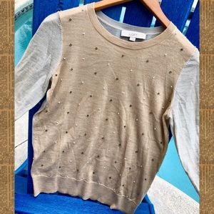 loft jeweled sweater